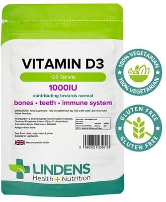 Vitamin D3 1000IU Tablets