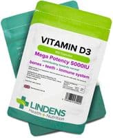 Vitamin D3 5000IU Capsules