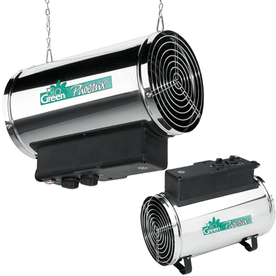 2.8KW Heater with Digital Thermostat.