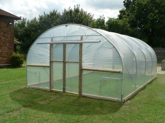 20ft x 66ft (6.10m x 20.12m)  Commercial Polytunnel