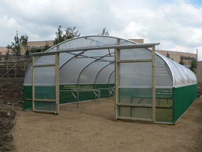 30' (9.14m) Wide Commercial Polytunnels.