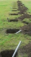 Commercial Polytunnel Foundations for the top of concrete.