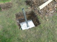 Commercial Polytunnel Foundations for the top of concrete.