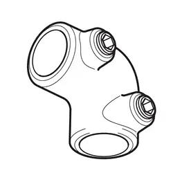 Corner Tube Clamp  (2 Way)