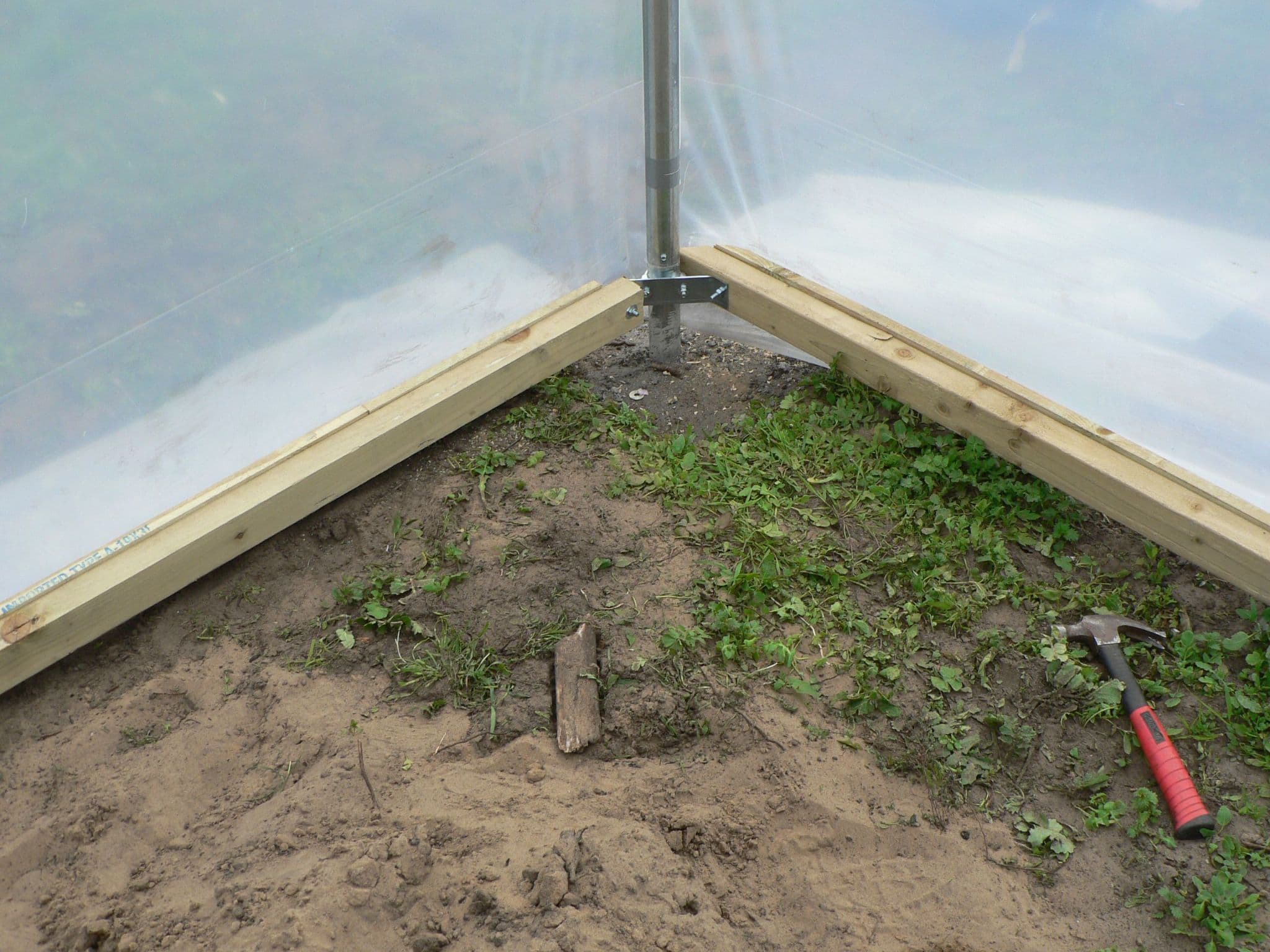 Retrofit Rails Domestic Polytunnel Base Rails Retro Fit