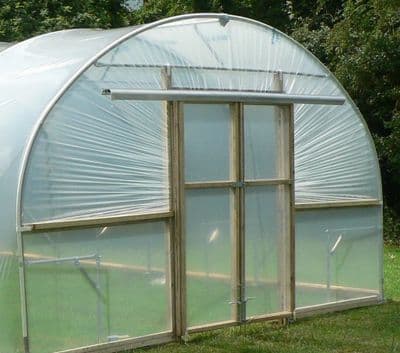 Domestic  Polytunnel Sliding Door