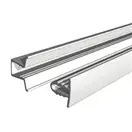 Double Aluminium Extrusion for base rails