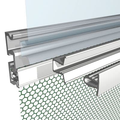Double Aluminium Extrusion for Base and Side Rails
