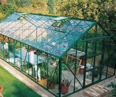 Elite  Supreme 10'.5'' x 4'.5'' (3.05m x 1.34m) Horticultural Glass