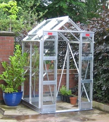 Greenhouse COMPACT  Basic Kit 4'.5'' x 4''.3'' Aluminium