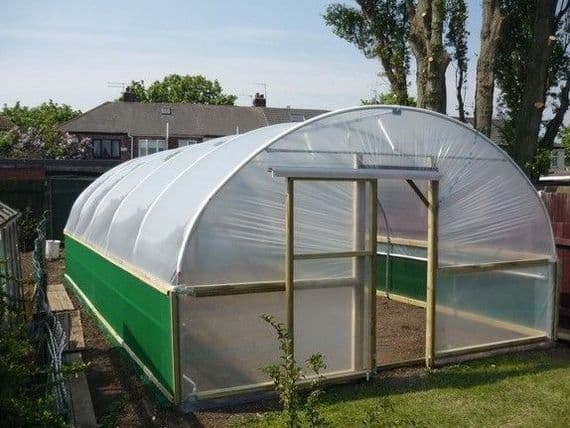 Highland Super Strength Polytunnel 14' x 10' (4.26m x 3.05m).