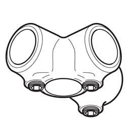Intermediate Tube Clamp (4 way)