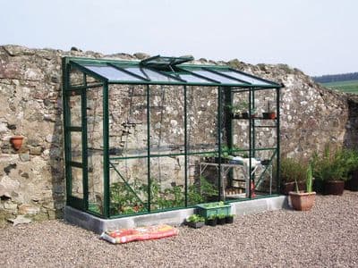 Kensington Lean To 6'.5'' x 4'.5'' with Horticultural Glass