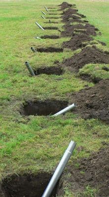 Polytunnel Foundations.