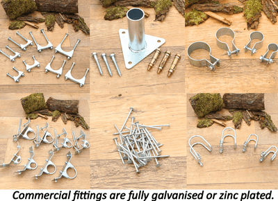 Polytunnel Parts.  Polytunnel hoops, irrigation spares & Fittings