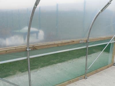 Polytunnel Roll -up curtain / Screen.