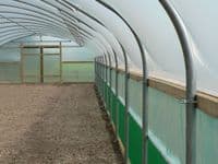 Roll-up Screen / Curtain for Polytunnels-Highland Polytunnels