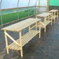 Potting Table for Greenhouse/Polytunnel - 1.8m x 0.5m