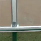 Single Aluminium Extrusion base and side rails.