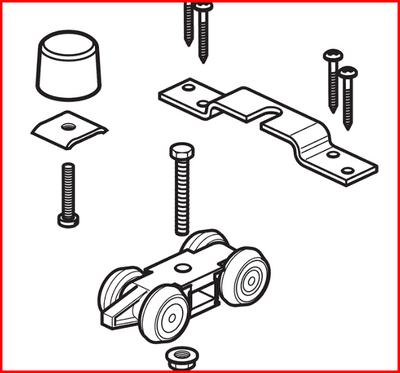 Sliding Door Runner Kit