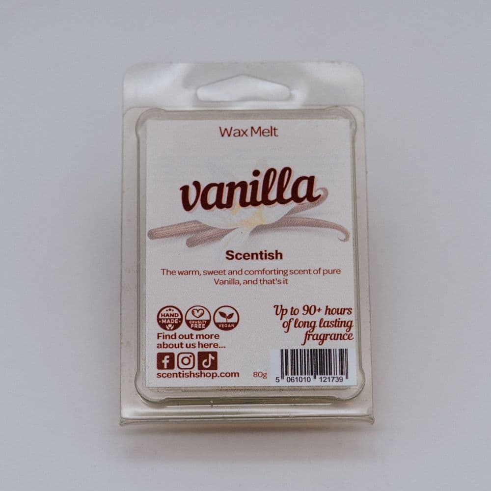 Vanilla Wax Melts Premium Vegan Wax Melts Scentish Home Fragrance