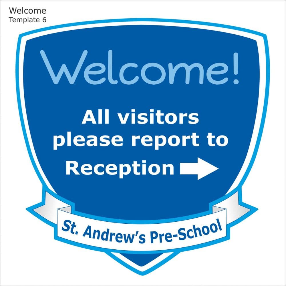Welcome Sign Template 6 welcome-sign-template-6