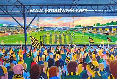 abbey stadium on matchday print