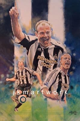 ALAN SHEARER PRINT