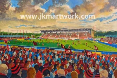 allianz park a3 size print