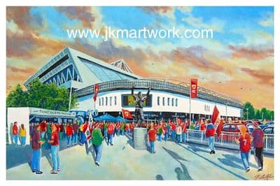 ashton gate going to the match print