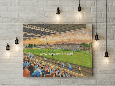 ballymena united  canvas a2 size