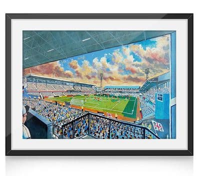 baseball ground on matchday