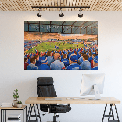 belle vue  a1 size wall sticker