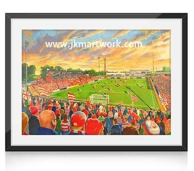 belle vue drfc a3 print