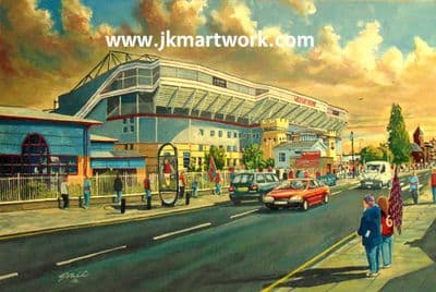 boleyn ground going to the match Print A3 Size