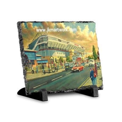 boleyn ground going to the match slate print