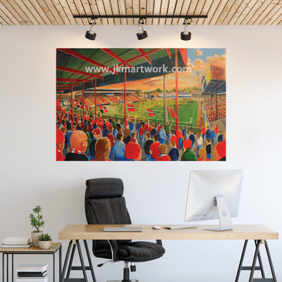 bootham crescent  a1 size wall sticker