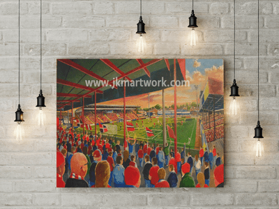 bootham crescent  canvas a3 size