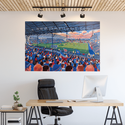 boundary park  a1 size wall sticker