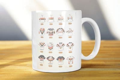 bradford bulls /northern shirts mug