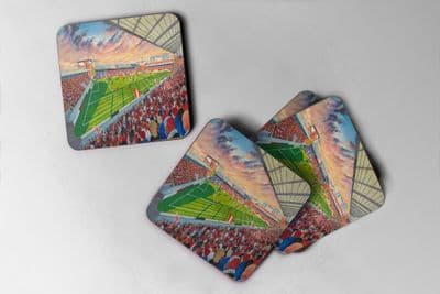 brisbane road  Coaster set of four
