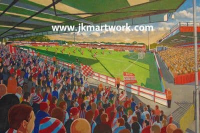 broadhall way /lamex  on matchday