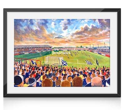 Brockville on matchday print