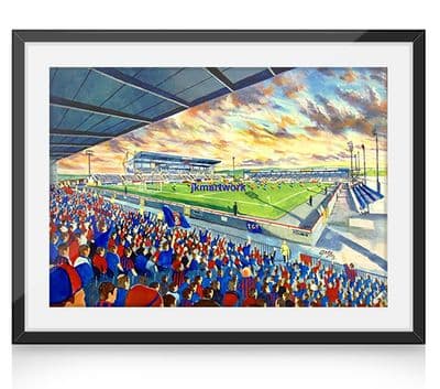 caledonian stadium on matchday