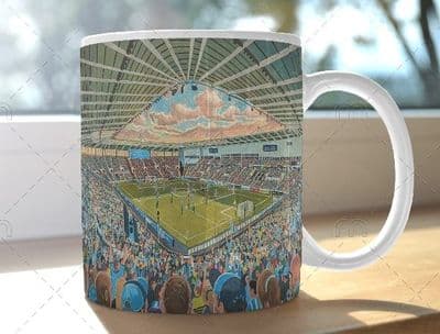 CBS arena mug