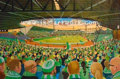 celtic park yesteryear a3 size print