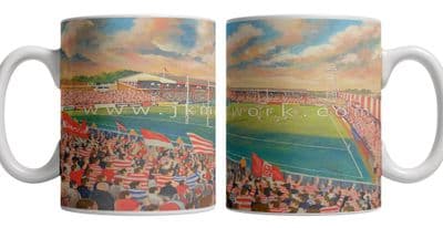 Central park on matchday mug