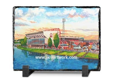 city ground going to the match slate