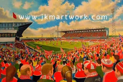 city ground yesteryear print