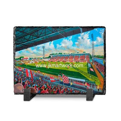 county ground slate print